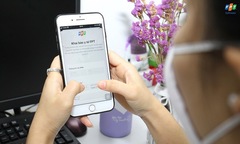 FPT Software Đà Nẵng đo thân nhiệt CBNV phòng chống dịch Covid-19