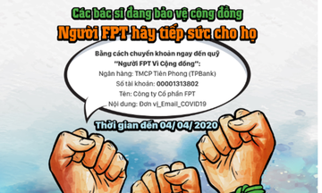 CEO Nguyễn Văn Khoa: 'Người FPT hãy tiếp sức các y bác sĩ tuyến đầu chống dịch'