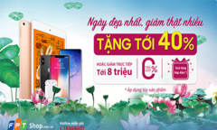 Ưu đãi 8 triệu đồng, FPT Shop giảm 40% hàng loạt sản phẩm