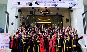 72 cử nhân FPT Polytechnic Tây Nguyên rạng rỡ ngày tốt nghiệp
