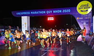 Runner nhà F cùng hơn 5.000 VĐV tranh tài VnExpress Marathon Quy Nhơn
