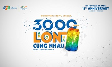 3.000 người FPT Software 'cụng ly online' mừng sinh nhật chi nhánh Đà Nẵng