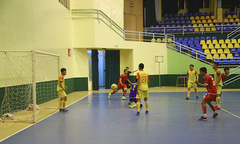 Khoảnh khắc bất ngờ của bán kết futsal nhà F phía Nam