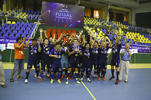 Chung kết kịch tính giải Futsal FPT HCM 2020