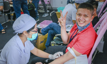 Người Phần mềm phía Nam hiến tặng hơn 300 đơn vị máu