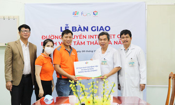FPT Telecom tặng 3 bệnh viện tại Đà Nẵng 1 tỷ đồng sử dụng Internet miễn phí