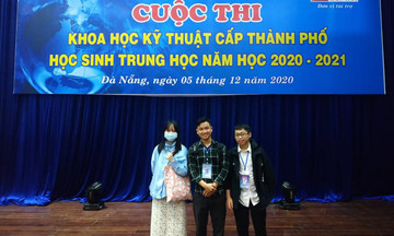 THPT FPT Đà Nẵng thắng lớn tại cuộc thi khoa học kỹ thuật cấp thành phố