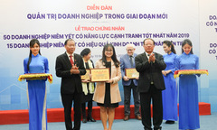 FPT Telecom vào Top 50 doanh nghiệp có năng lực cạnh tranh tốt nhất