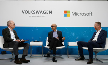 Volkswagen 'bắt tay' Microsoft dùng điện toán đám mây phát triển xe tự lái