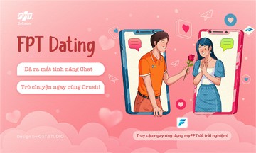 Người F có thể chat trên FPT Dating