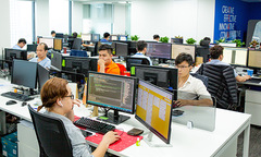 Các đơn vị nhà F ráo riết làm OKR kỳ mới