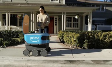 Amazon thử nghiệm robot giao hàng ở châu Âu