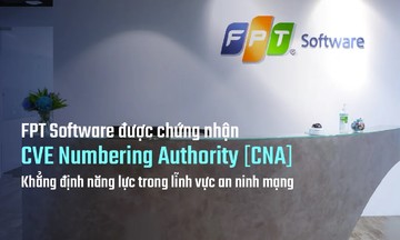 FPT Software là thành viên Việt Nam đầu tiên của CVE Numbering Authorities