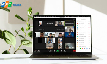 OnMeeting cho phép 1.000 người cùng tham gia một phòng họp trực tuyến