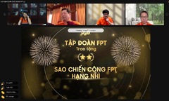 BTC Hội thảo FPT eCovax được trao tặng Sao Chiến công