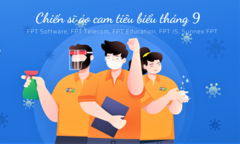 FPT vinh danh 17 ‘Chiến sĩ áo cam tiêu biểu’ tháng 9
