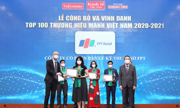FPT Retail được vinh danh Thương hiệu mạnh Việt Nam lần thứ 8 liên tiếp