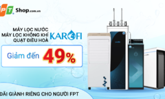 Giảm giá đến 49% máy lọc không khí cho người FPT