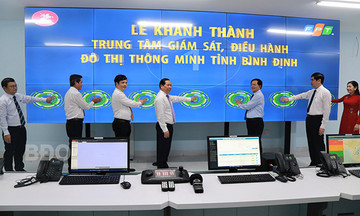 FPT khai trương Trung tâm Giám sát, điều hành đô thị thông minh tỉnh Bình Định