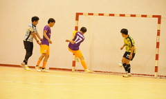 TPBank chọc thủng lưới bạn 16 lần ở lượt 3 Vô địch Futsal HCM