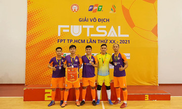 Lượt đấu cuối giải Vô địch Futsal FPT HCM: TPBank giành ngôi Á quân