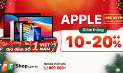 Đặc quyền dành cho người FPT: Apple chính hãng giảm ‘sập sàn’ đến 20%