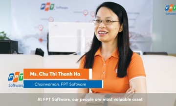 Chị Chu Thanh Hà: 'FPT Software xây môi trường làm việc đặt con người làm trung tâm'