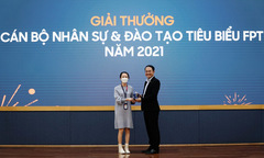 FPT tổ chức lễ tổng kết và khen thưởng hoạt động Nhân sự ngành dọc 2021