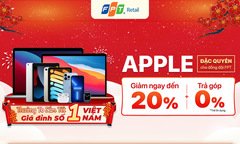 Ưu đãi ‘khủng’ dành cho người FPT: Apple chính hãng giảm sốc đến 20%