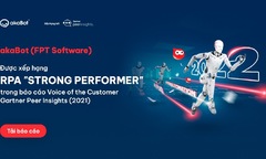 akaBot của FPT được Gartner đánh giá top 'Strong Performer' về công nghệ RPA