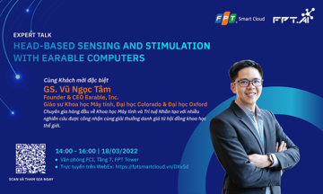 GS Vũ Ngọc Tâm - chuyên gia hàng đầu về khoa học máy tính chia sẻ tại Expert Talk do FCI tổ chức
