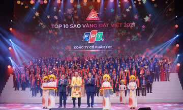 FPT lần thứ 7 liên tiếp lọt Top 10 Sao Vàng Đất Việt