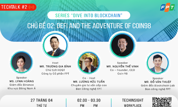 CEO Coin98 bàn về blockchain trên Tech Talk