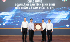 FPT đang hợp tác thúc đẩy chuyển đổi số tốt tại Bình Định