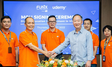 FUNiX và Udemy hợp tác phát triển giáo dục trực tuyến tại Việt Nam