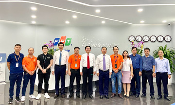 Bí thư Tỉnh uỷ Bình Định thăm FPT Software Quy Nhơn nhân ngày KH&CN Việt Nam