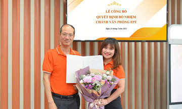 Chị Phạm Ngọc Anh được bổ nhiệm vị trí Chánh Văn phòng FPT