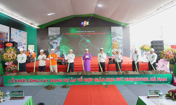 Tập đoàn khởi công Tổ hợp giáo dục FPT UniSchool Hà Nam