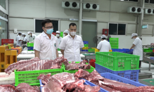 Lãnh đạo Sendo Farm ‘đột kích’ cơ sở giết mổ lợn trong đêm
