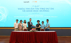 Quỹ Hy vọng ra mắt dự án 'Vệ sinh học đường'