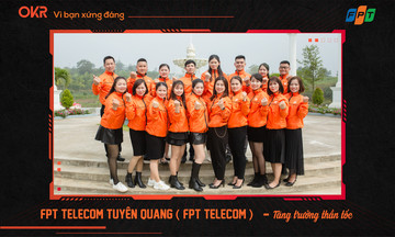 FPT Telecom Tuyên Quang leng keng với 10/10 mục tiêu kinh doanh