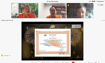 FPT khen thưởng Ban dự án trường FSchool Bắc Ninh và Hải Phòng