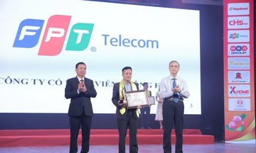 FPT Telecom đoạt Top 1 Doanh nghiệp tiêu biểu Việt Nam