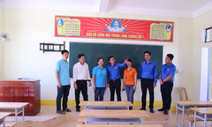 Quỹ nhà F giúp 5 ngôi trường đầu tiên 'thay áo mới'