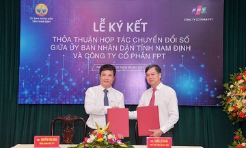 FPT đồng hành đưa Nam Định vào top 20 tỉnh dẫn đầu về chuyển đổi số