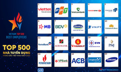 FPT đứng thứ 2 trong Top 500 nhà tuyển dụng hàng đầu Việt Nam