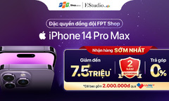 Người FPT đặt trước iPhone 14 Series được giảm đến 7,5 triệu đồng và nhân đôi bảo hành