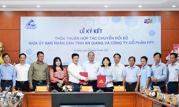 FPT và tỉnh An Giang ký thỏa thuận hợp tác chuyển đổi số đến 2025