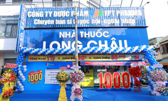 FPT Long Châu cán mốc 1.000 nhà thuốc, vượt kế hoạch mở rộng năm 2022