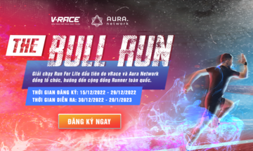 V-Race mở cổng đăng ký giải chạy ảo 'The Bull Run'